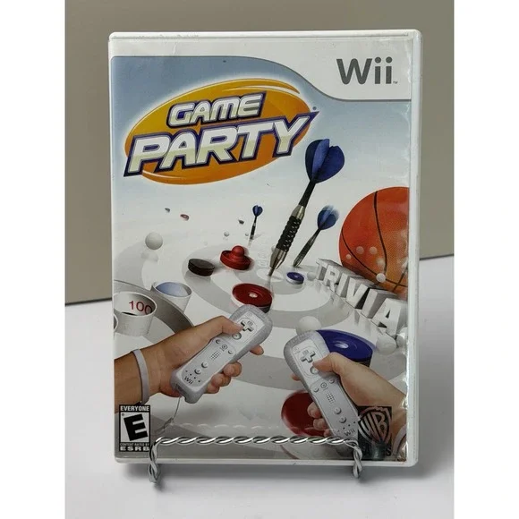 Game Party (Nintendo Wii, 2007) Complete With Manual