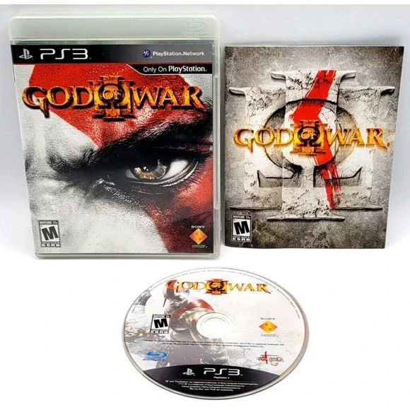 GOD OF WAR III 3 CIB COMPLETE IN BOX‎ PS3 PLAYSTATION 3 GAME SONY