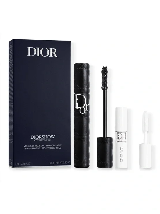 Dior Diorshow Overvolume Mascara & Lash Maximizer 4D Primer Serum Set Black 090