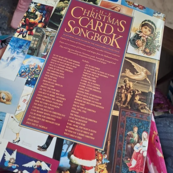 Hallmark Christmas Card Songbook - Multicolor