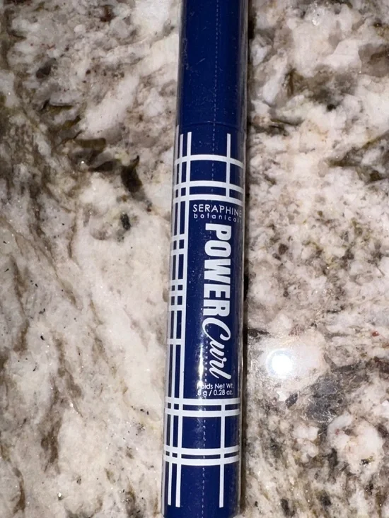 SERAPHINE BOTANICALS Power Curl Mascara Full Size 0.28 OZ Jet Black. Sealed New!