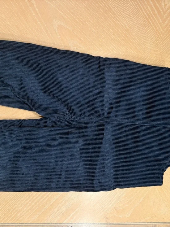 Carter's Navy Corduroy Overalls with Button Details