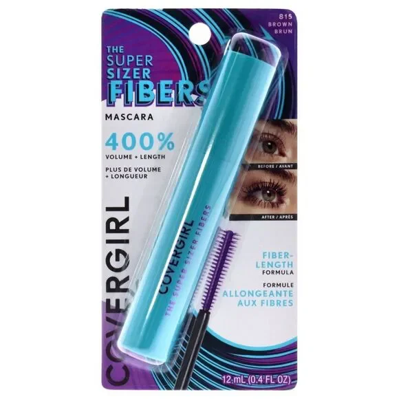 50/ CoverGirl The Super Sizer Fibers Mascara - 800 Black
