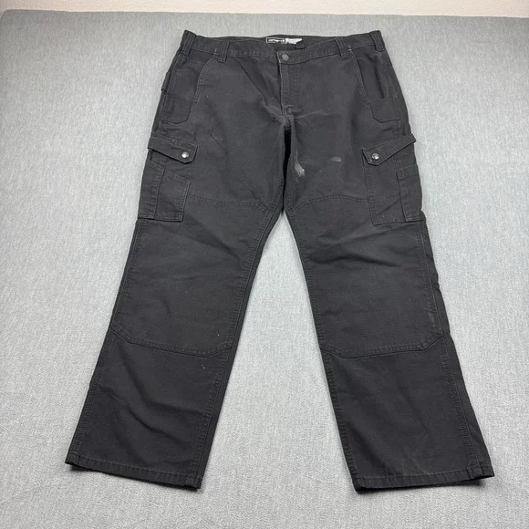 Carhartt Pants Mens 40X30 Relaxed Straight Ripstop Double Knee Cargo 105461‎