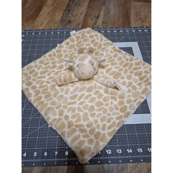 Carters Giraffe lovey security plush stuffed blanket toy