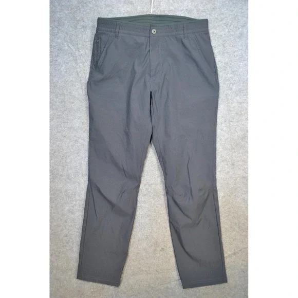 Kuhl Renegade Recon Pants Mens 36x32 Gray Hiking Stretch Quick Dry Outdoor