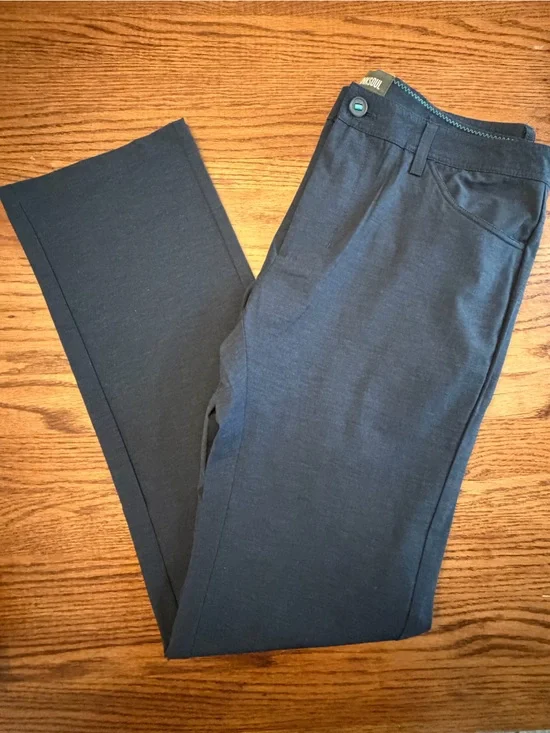 Linksoul Boardwalker Men’s Pants Size 34L Navy Performance Stretch Straight Fit