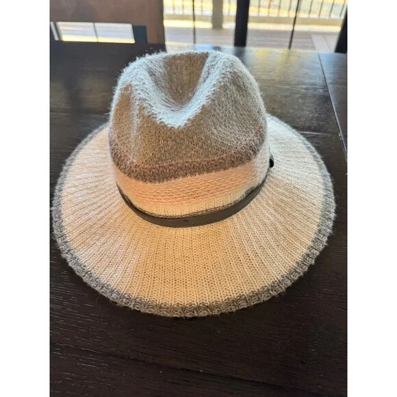 NWT ANTHROPOLOGIE Brand Knit BAND RANCHER HAT ONE SIZE