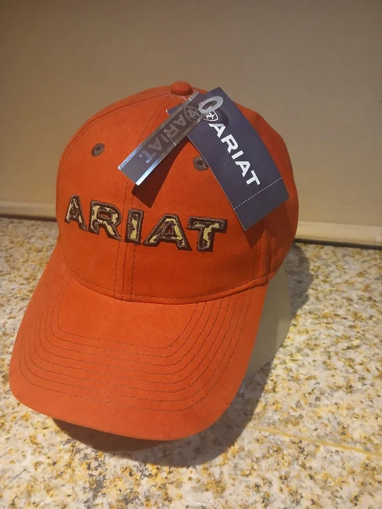 Ariat Women Red Baseball Cap