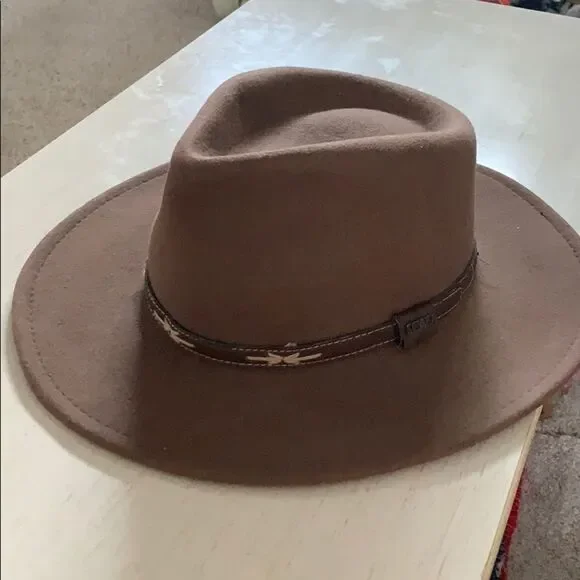 SCALA safari hat wool felt crushable small fedora