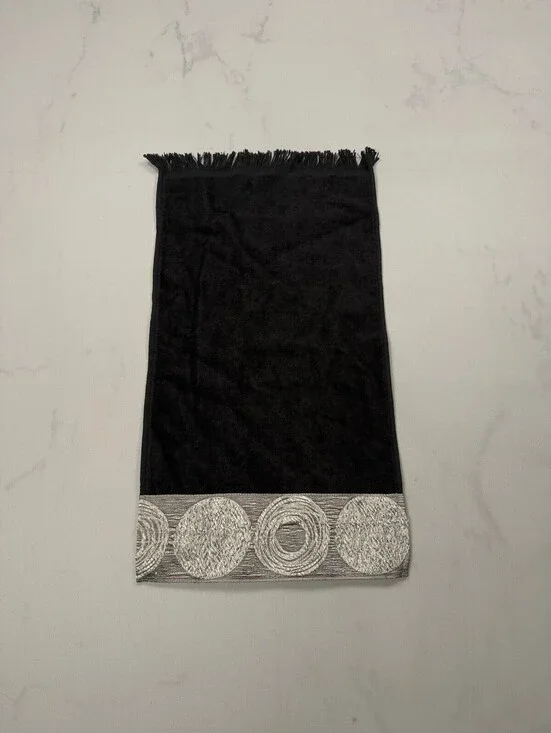 Avanti Home Towel Black Modern Classic Style
