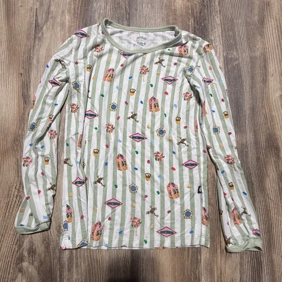 Kyte Baby Harry Potter Top Green Striped Honeydukes Whimsical