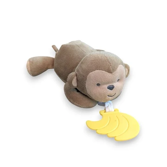 Carter's Child‎ of Mine Lullaby Musical Monkey Stuffed Animal Pull Toy Lovey 7''
