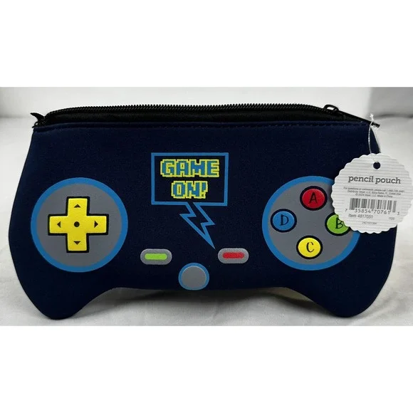 Game Controller Shaped Pencil‎ Pouch Zipper Case - 