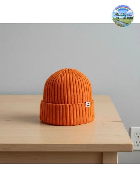 Merino Wool Beanie Fleece Lined Watch Cap Warm Winter Hat