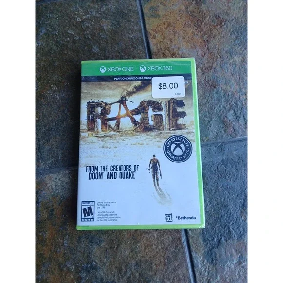 Xbox One 360 Greatest Hits Rage BRAND NEW FACTORY SEALED‎ READ