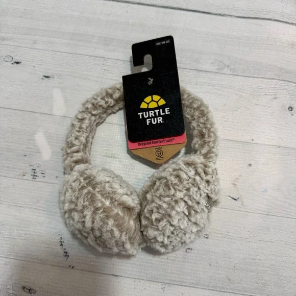 Turtle Fur Recycled Comfort Lush Earmuff natural NEW