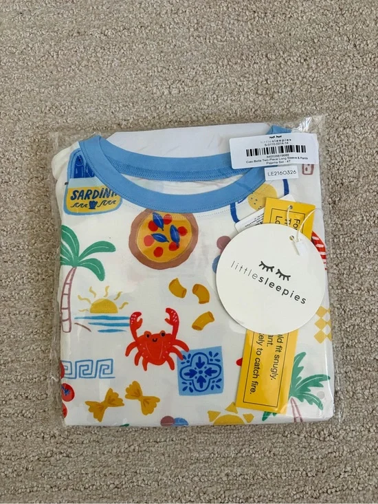 NIB Little Sleepies Long Sleeve Pajamas