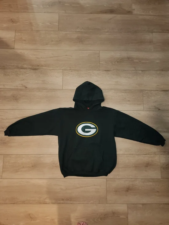 Vintage Y2K NFL Greenbay Packers Embroidered Logo Men's Size Large Like New Cond