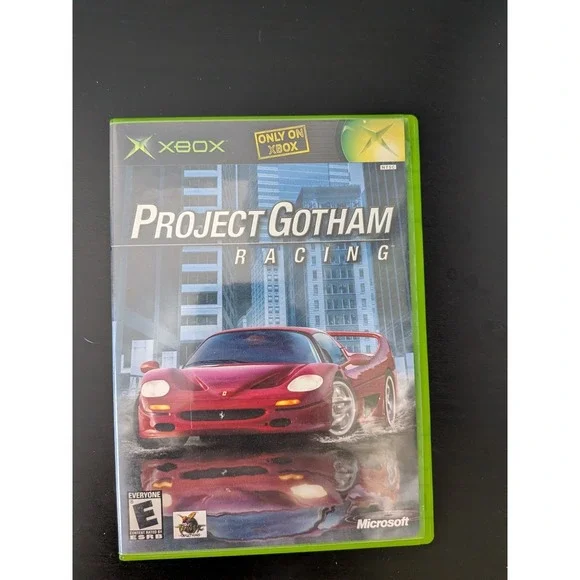 Project Gotham‎ Racing (Original Xbox) Black Label CIB COMPLETE & TESTED