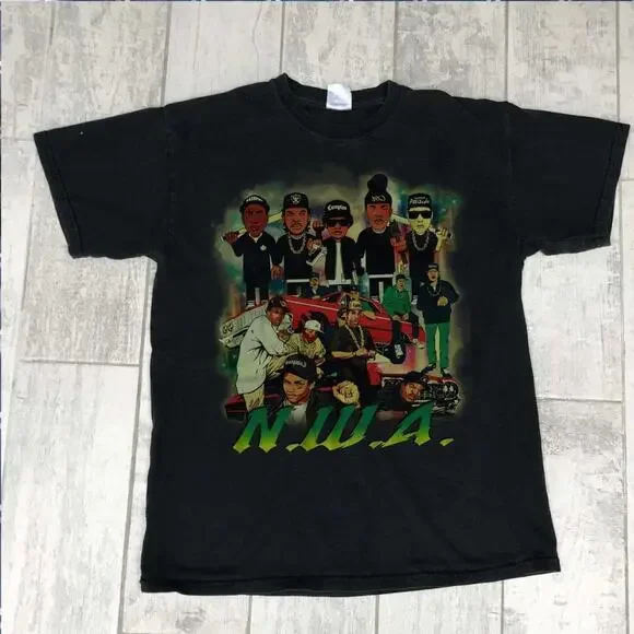 NWA Straight Outta Compton Hip Hop Rap Graphic Streetwear Fan Unisex T-Shirt