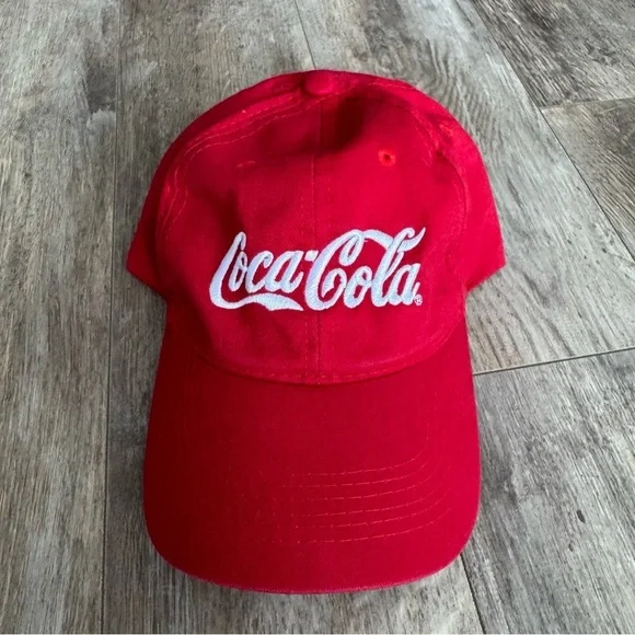 Coca-Cola Red Cap with White Embroidery