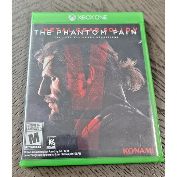 Xbox One Metal Gear Solid V The Phantom Pain‎ Konami Action Game Disc