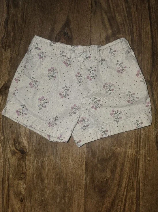 Carter's Floral Shorts Size: 5T