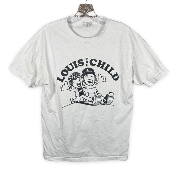 Louis The Child Euphoria EDM Concert Graphic T Shirt Medium Unisex Short Sleeve