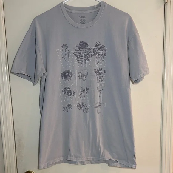 Vans Mens Mushroom T-Shirt. 100% Cotton Great condition
