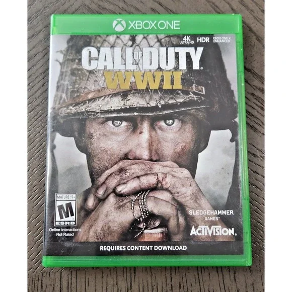 Xbox One Call of Duty WWII - COD WWII Activision Shooter Game Disc‎