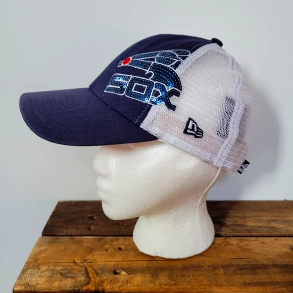 Chicago White Sox Cap Hat Sequins