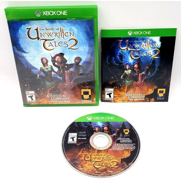 The Book Of Unwritten Tales 2 XBOX One Game CIB‎ Complete In Box