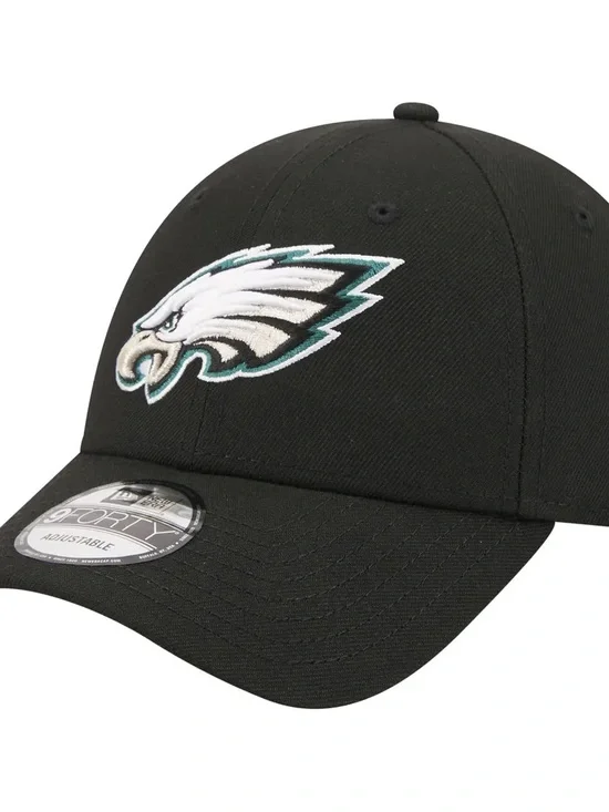 Women's Black Baseball Cap with Team Embroidered Logo