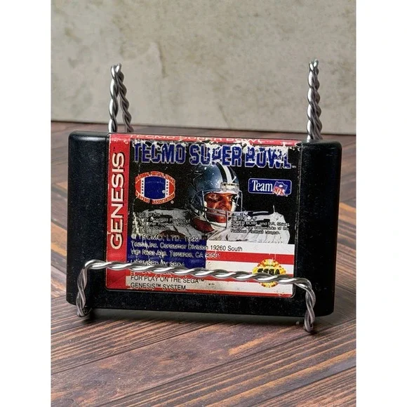 Super Bowl Tecmo (Sega Genesis, 1993) CARTRIDGE ONLY