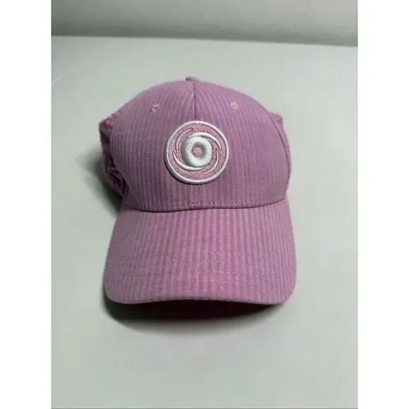 Pukka Adjustable Women's Embroidered Logo Golf Cap Hat Pink Cotton