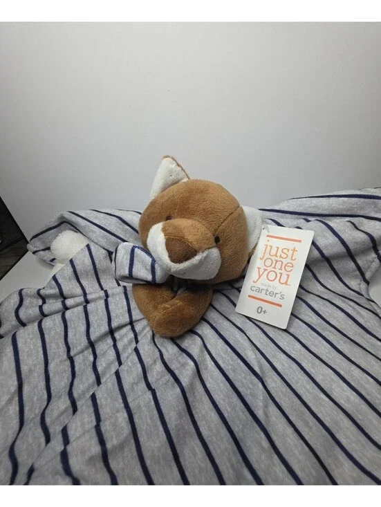 Carter Just One You Brown Fox Gray Stripe