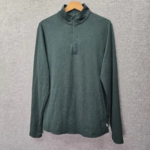 VUORI MENS 1/4 ZIP PULLOVER, SIZE M??