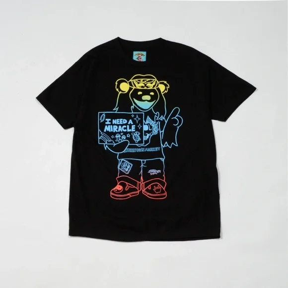 Chinatown Market I Need A Miracle Grateful Dead Bear Tee Shirt