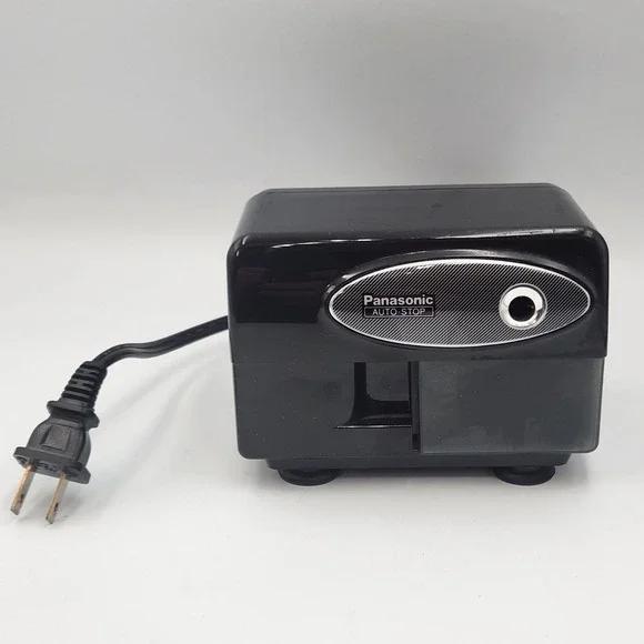 Panasonic Electric‎ Pencil Sharpener KP310 Auto Stop Black Office School