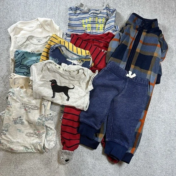 Infant Baby Clothing Lot - Boys 6 Months - Lot Of‎ 13