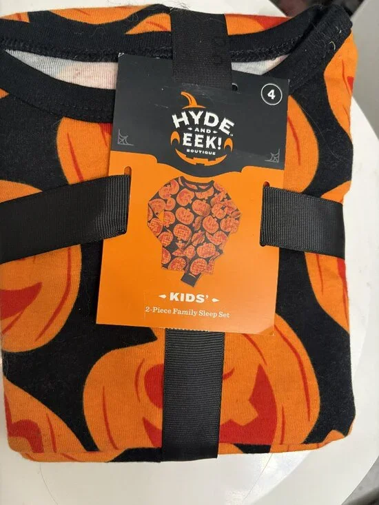 NWT Kids size 4 Halloween Pajamas by Hyde & Eeek