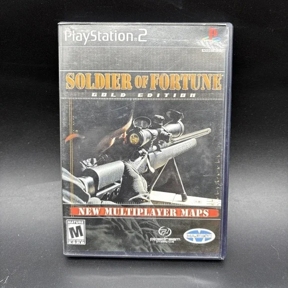 Soldier of Fortune: Gold Edition (Sony PlayStation 2, 2001) Complete‎ CIB
