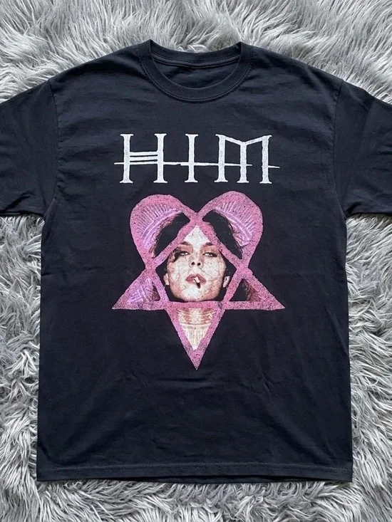 Black Him Band T shirt