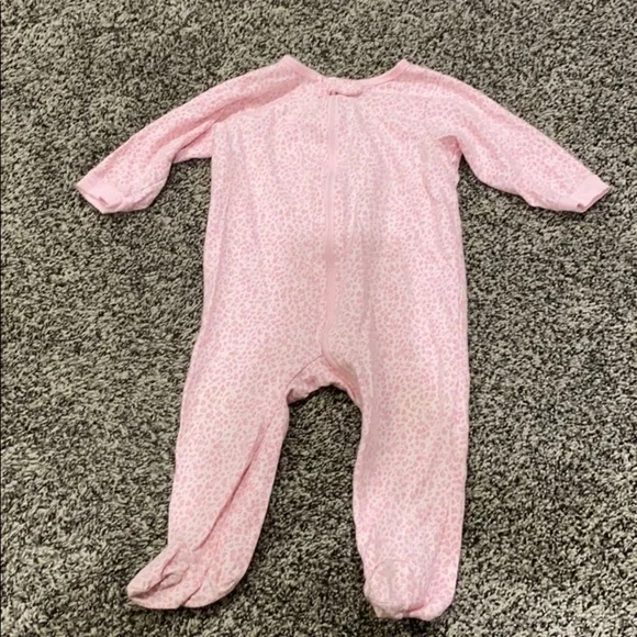 Gerber Cheetah Zip Up Pajamas