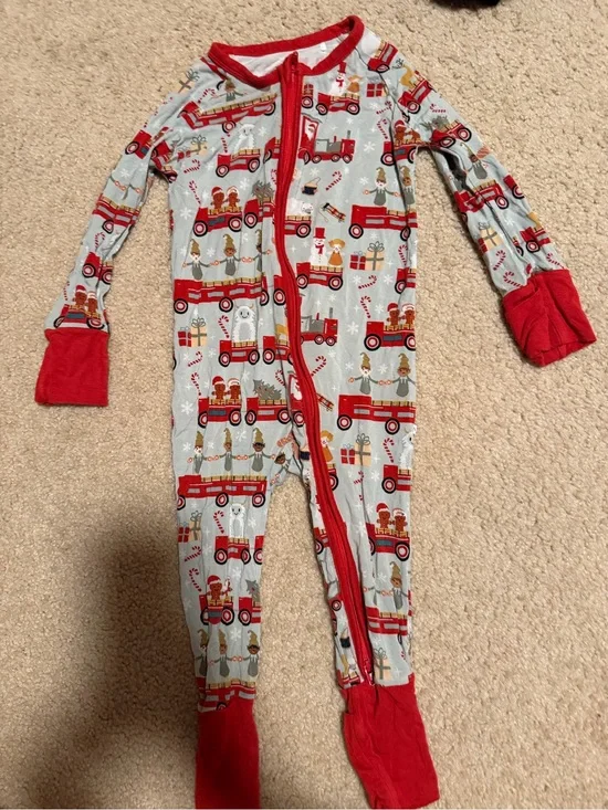 Emerson & Friends holiday pajamas