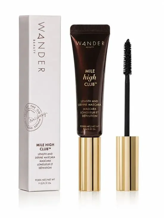 Wander Beauty Mile High Club Length & Define Mascara Espresso 0.31 oz NIB