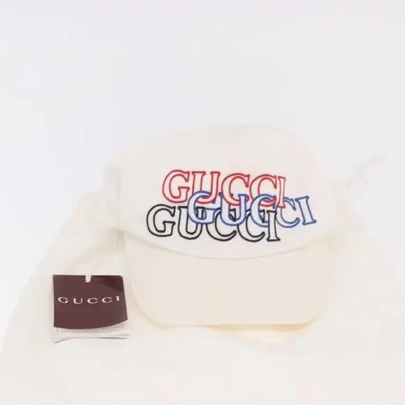 Gucci Cotton Cap S White