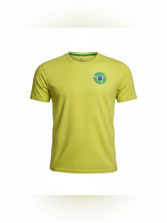 Brazil Voice Nike Mens Size M Shirt Garra Brasileira Soccer Fan Activewear