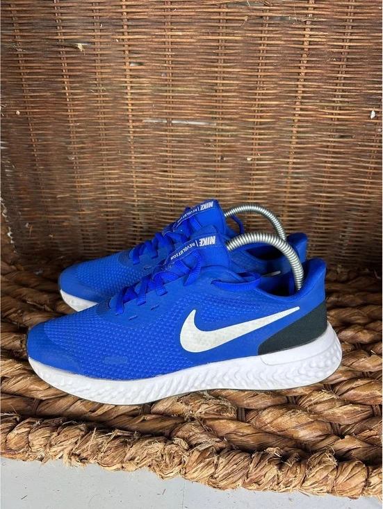 Nike blue running shoes